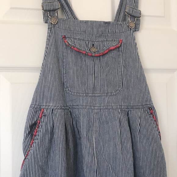✨HOST PICK✨ 🍼Zero To Nine Striped Maternity Overalls🍼 - Picture 1 of 6